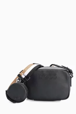 Buy BOSS Black Crossbody Bag in Faux leather For Women Online Ounass Saudi