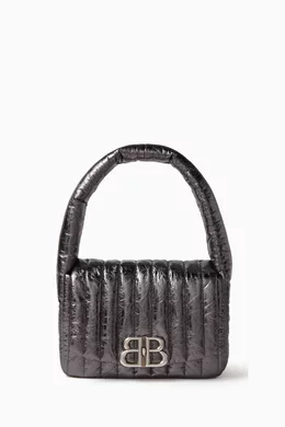 【BALENCIAGA】Monaco Small Sling Bag スリングバッグ 品格ある バレンシアガ MONACO スモール スリング バッグ Bロゴ