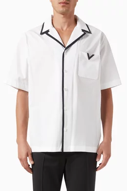 Buy Valentino Garavani White Valentino Garavani V Detail Bowling