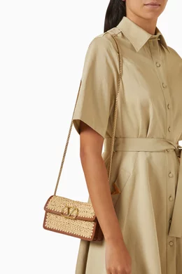 Buy Valentino Garavani Neutral Valentino Garavani VLogo Signature