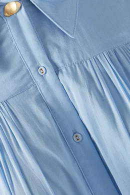 【Aje.】Pastiche Tiered Maxi Dress Pastiche Tiered Maxi Dress | Powder Blue | Aje – Aje ROW