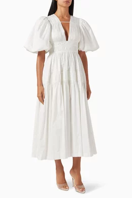 【AJE】気品★シャーリングドレスFallingwater Ruched Dress Fallingwater Ruched Midi Dress | Black | Aje – Aje ROW