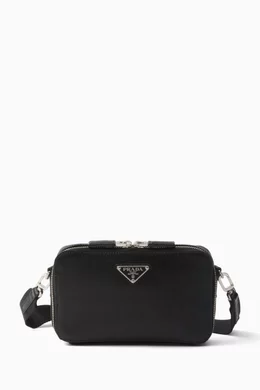 Buy Prada Black Brique Bag in Saffiano Leather For Men Online Ounass Saudi