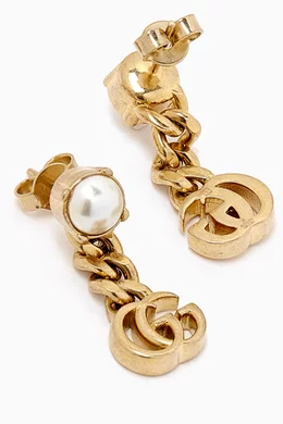 Gg pearl earrings discount