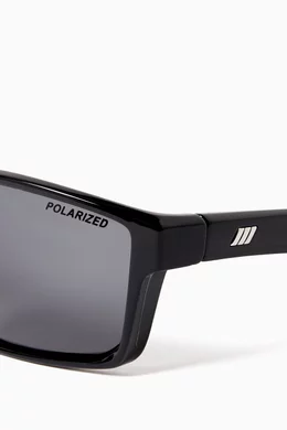 Buy Le Specs Black Dauntless Polarized Sunglasses For Women  display picture 1