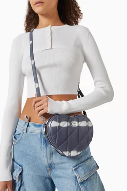 ★Coach★ Heart Crossbody Bag Quilted Tie Dye CU035 LHNI9 Buy Coach Blue COACH FOLLOW Heart Quilted Crossbody Bag in