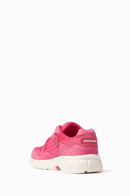 Buy Coach Pink C301 Tea Rose Sneakers in Leather For Women Online Ounass Saudi