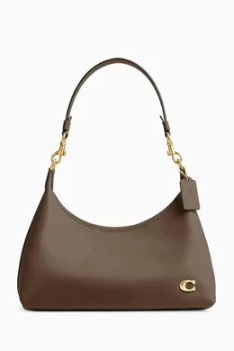 Buy Coach Brown Juliet Shoulder Bag in Glovetanned leather For