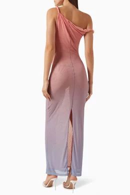 womens metallic dress Ladivine CD756 Strapless Metallic Crystal Fitted Dress, Champagne Gold / 10