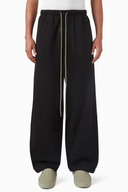 Buy Fear of God Essentials Black Lounge Pants in Core Fleece For Men Online Ounass Saudi