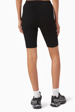 Cotton blend biker shorts hot sale