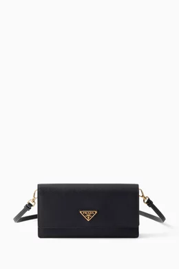 Buy Prada Black Mini bag in Saffiano leather For Women Online Ounass Saudi
