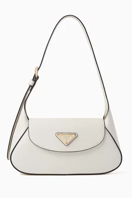 Prada flap shoulder bag online