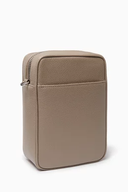 Buy Jimmy Choo Neutral Kimi Camera Bag in Grainy Leather For Men Online Ounass Saudi