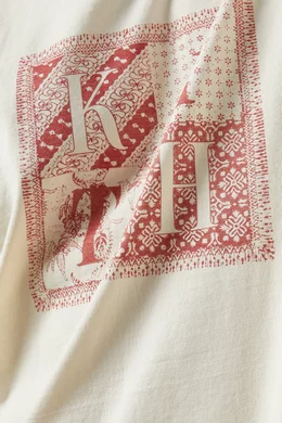 Buy Kith Multicolour Kith Batik Block Print Vintage T-shirt