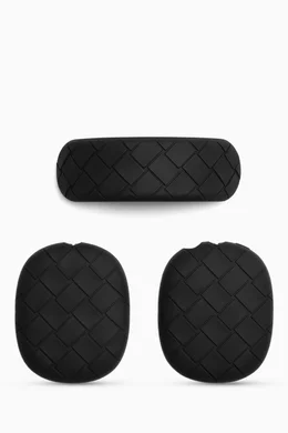 Buy Bottega Veneta Black AirPods Max Lite Case in Intreccio