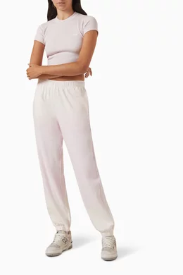 Buy Kith Pink Chelsea III Sweatpants in Cotton For Women Online Ounass Saudi