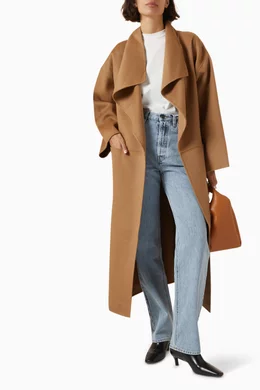 Buy Toteme Neutral Relaxed Sleeveless T-shirt in Organic Cotton