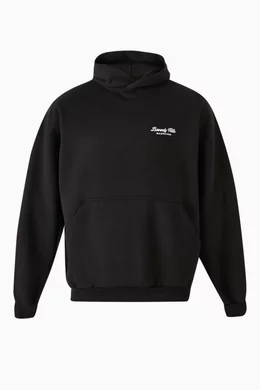 Buy Balenciaga Black Unisex Beverly Hills Oversized Hoodie in