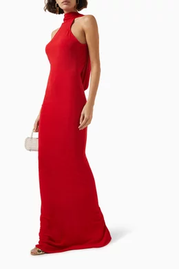 パーティードレス ELISABETTA FRANCHI Red Carpet crepe jersey dress with corset Red Carpet crêpe jersey dress with corset | Elisabetta Franchi