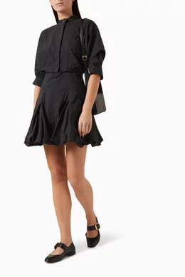 acler oakwood mini dress in ivory OAKWOOD MINI DRESS