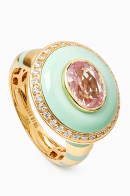 Buy Rock by GS Yellow Diamond Sapphire Candy Ring in 18kt Yellow