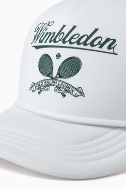 Buy Polo Ralph Lauren White x Wimbledon Trucker Cap For Men Online Ounass Saudi