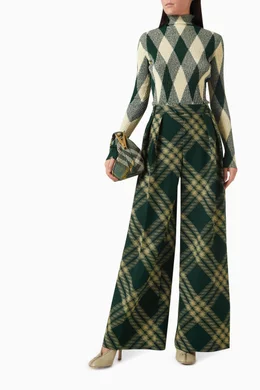 Burberry palazzo discount