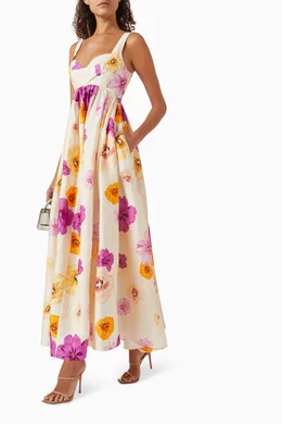 knee length dresses for ladies Hire Acler Sandgate Midi Dress Shamrock Size 10 – lonedresshire main image 1
