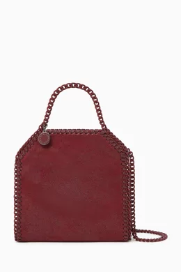 【関税&送料込】Stella Mccartney Grape Shaggy Deer Mini Fala Stella McCartney Mini Falabella Shaggy Deer Tote Bag | Liberty