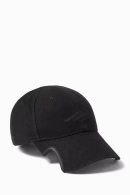 Balenciaga バレンシアガ 3B STENCIL キャップ ブラック Balenciaga 3B Stencil Cap | Saks Fifth Avenue