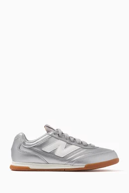 Buy New Balance Silver RC42 Low top Sneakers in Metallic Leather For Women Online Ounass Saudi