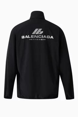 Buy Balenciaga Black Unisex Activewear Windbreaker in