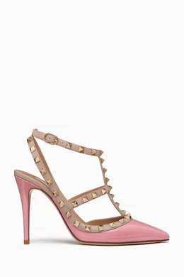 Pink valentino heels discount