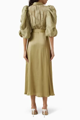 bytimo green dress BYTIMO main image 1