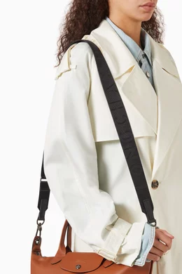 Le Pliage Xtra Shoulder Strap in Canvas Neutral