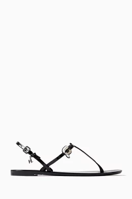 Buy KARL LAGERFELD Black Jelly Karl NFT Slide Sandals For Women Online Ounass Saudi