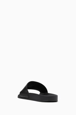 Buy KARL LAGERFELD Black Kondo Karl NFT Slide Sandals For Women Online Ounass Saudi