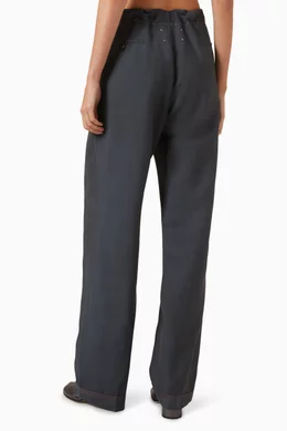 【送料&関税込】Maison Margiela Wool And Mohair Pants Pleated Pants | Maison Margiela