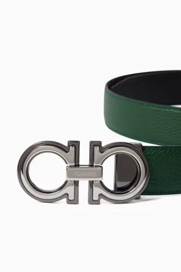 Green ferragamo belt cheap