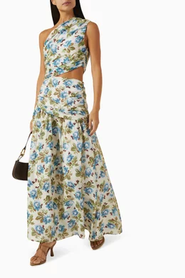 posse joslin one shoulder dress Buy Posse Multicolour Joslin One-Shoulder Dress For Women Online
