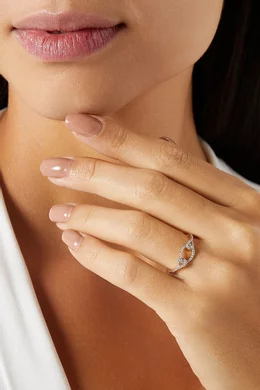 Buy L'azurde Yellow Multi-shaped Diamond Statement Ring in 18kt