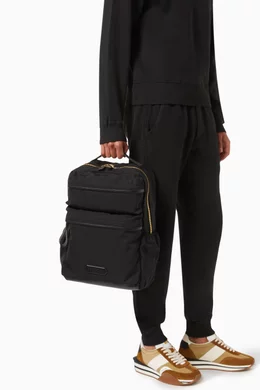 Buy TOM FORD Black Logo Backpack in Nylon For Men Online Ounass Saudi