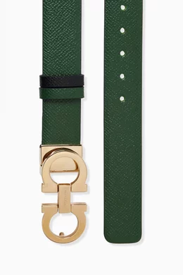 Green ferragamo belt cheap