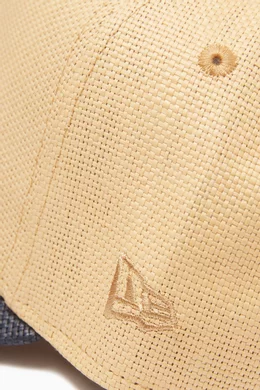 Buy Kith Neutral x New York Yankees 9FORTY Cap in Raffia For