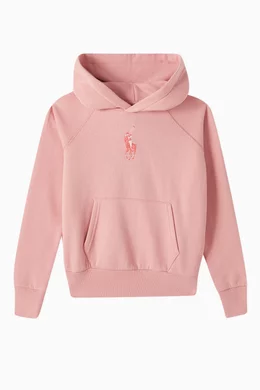 Big pony fleece hoodie hot sale