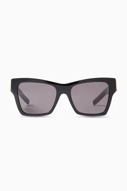 Givenchy square acetate sunglasses discount