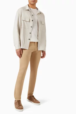 シャツ ALBA OVERSHIRT Oasi Cashmere Alba Overshirt SS25 23180026 | Zegna CA