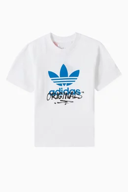 Adidas graffiti shirt best sale