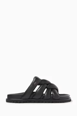 セール★Jimmy Choo★KES FLAT KES FLAT | Fuchsia Moire Fabric Flat Sandals | Summer